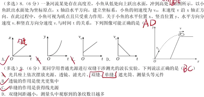 2019-2025高考物理真题 名师讲解视频-第92张图片-四季读书网