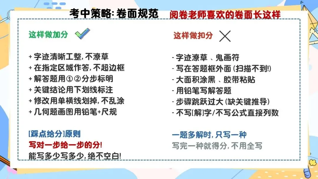 中考最后一节课,优秀的数学老师有一共性考试指导会反向要求学生-第21张图片-四季读书网