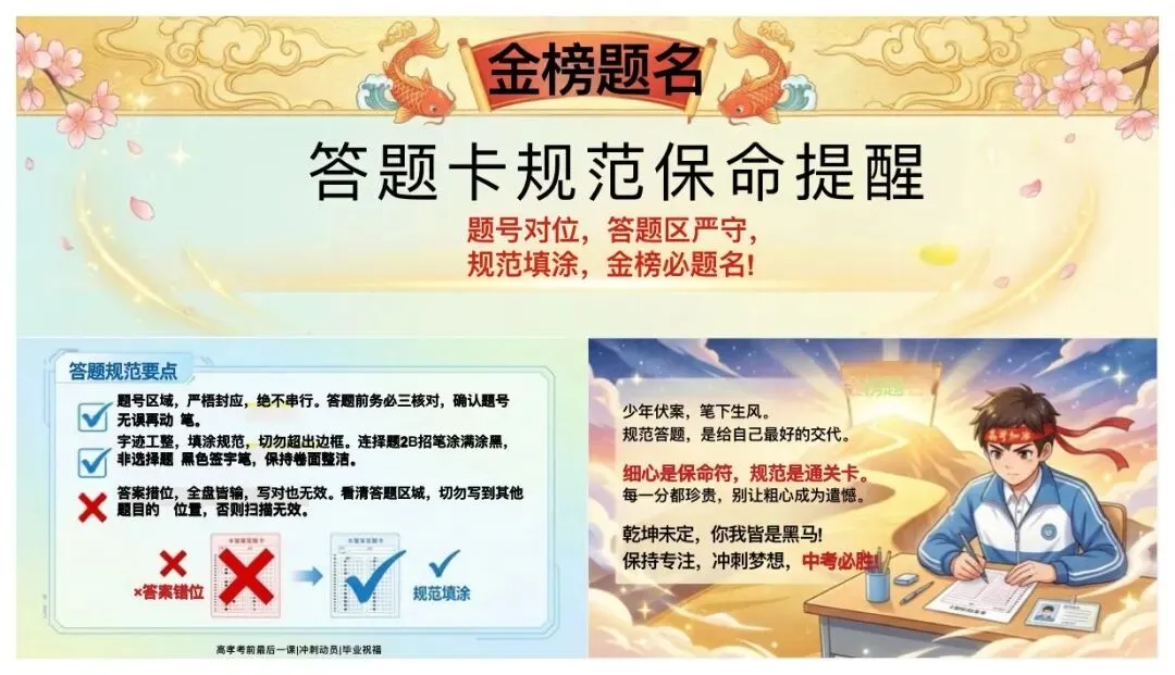 中考最后一课主题班会:青春不散场,梦想正起航-第7张图片-四季读书网