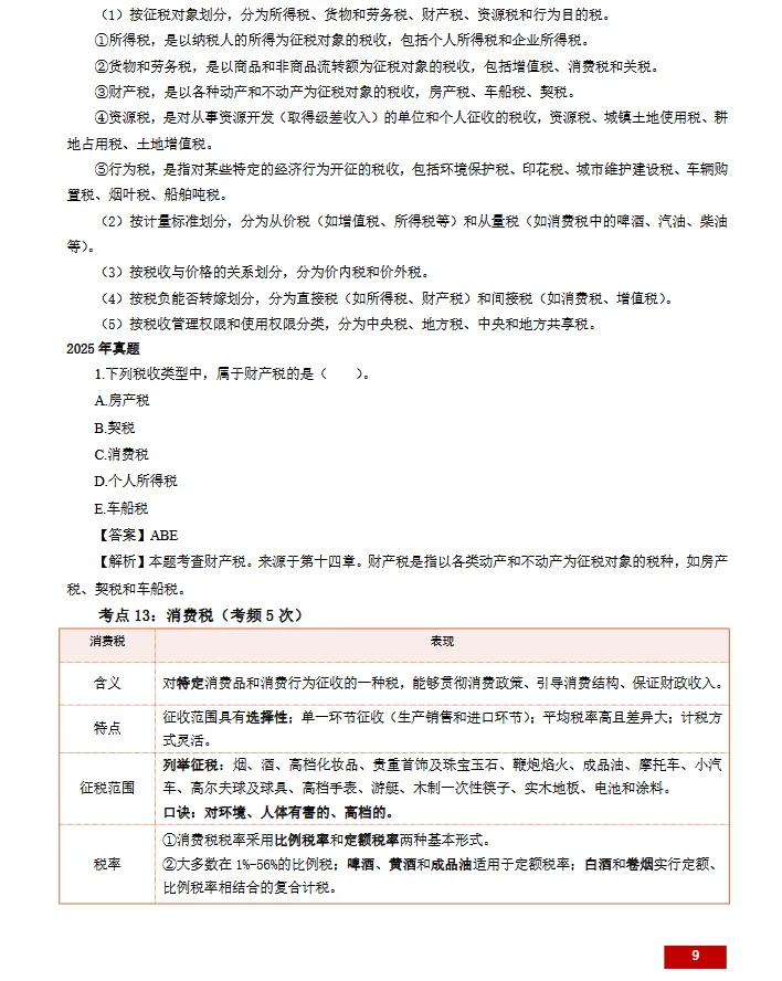 真题考点26年中级经济师经济基础,考过5次了!-第10张图片-四季读书网