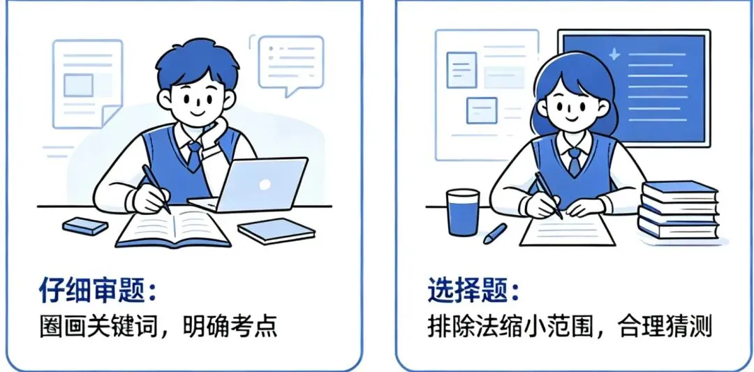 中考考场“救命技巧”:会做不丢分,不会做也能拿分-第1张图片-四季读书网
