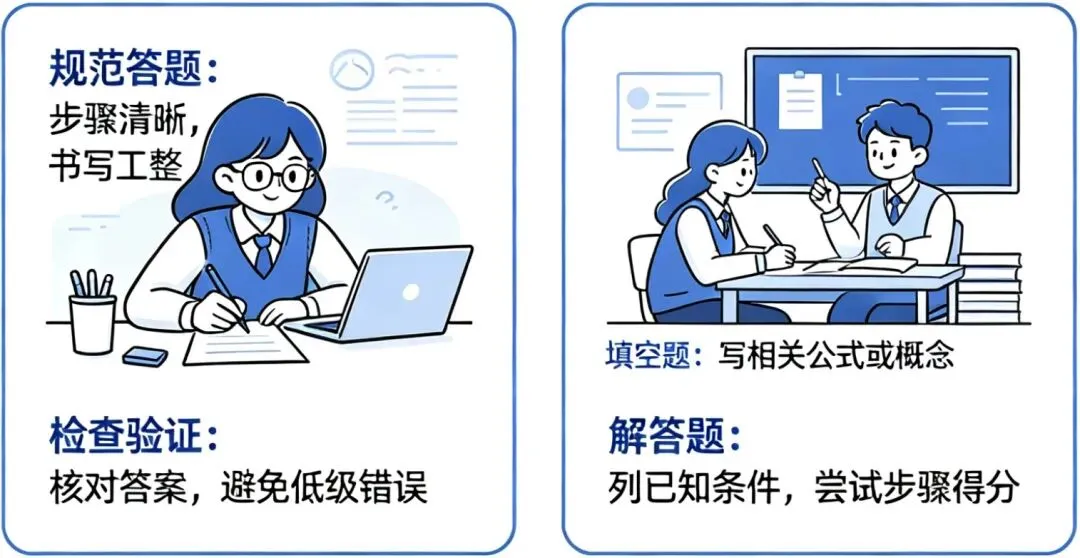 中考考场“救命技巧”:会做不丢分,不会做也能拿分-第2张图片-四季读书网