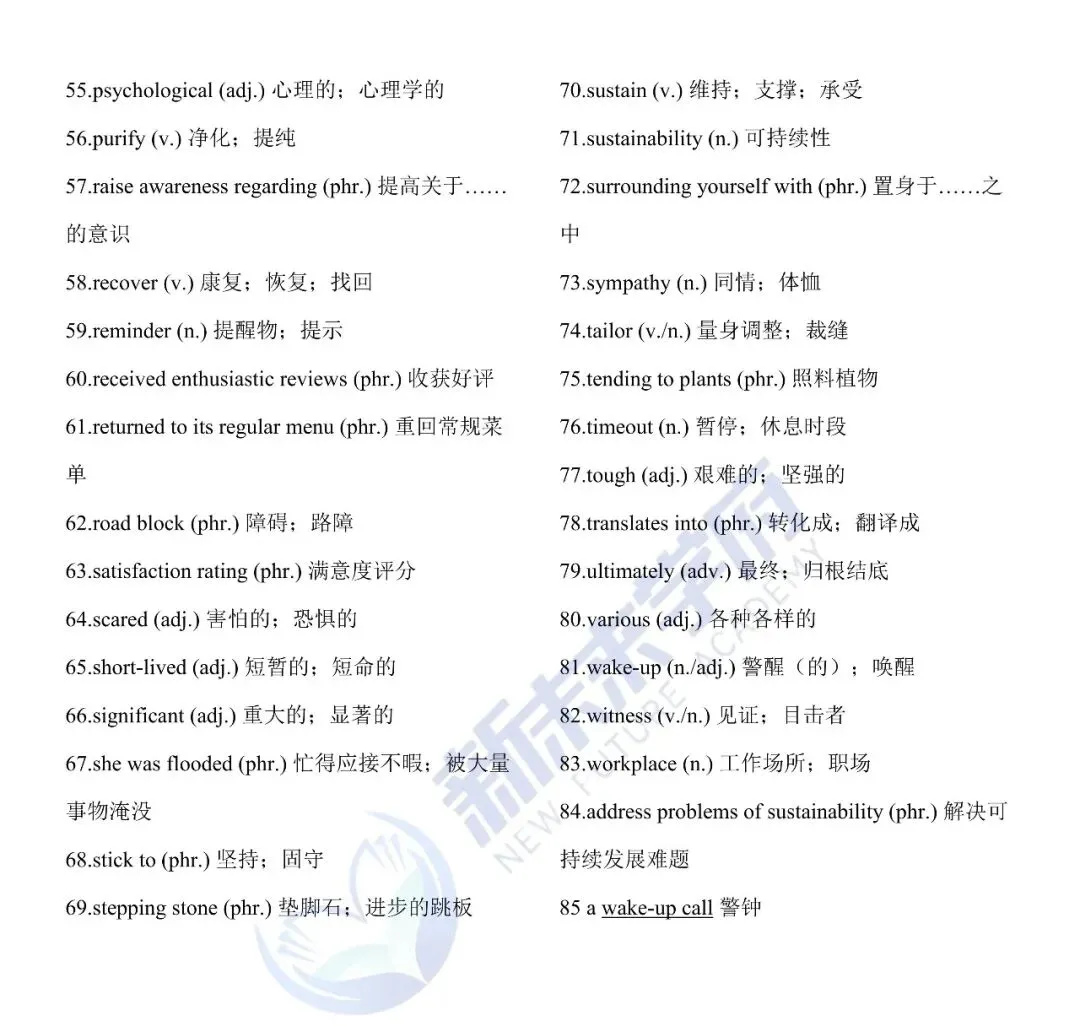 高考英语真题高频词(考前必看)-第7张图片-四季读书网