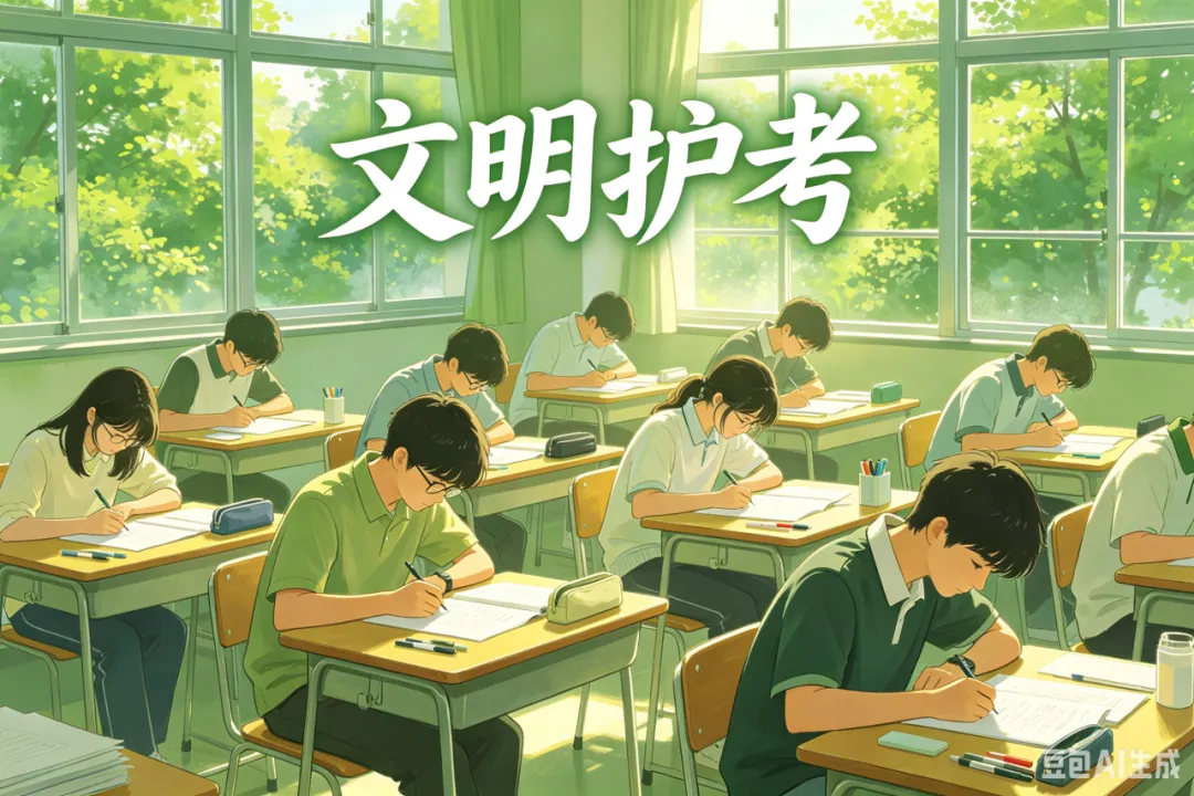 高考中考期间文明护考倡议书-第2张图片-四季读书网