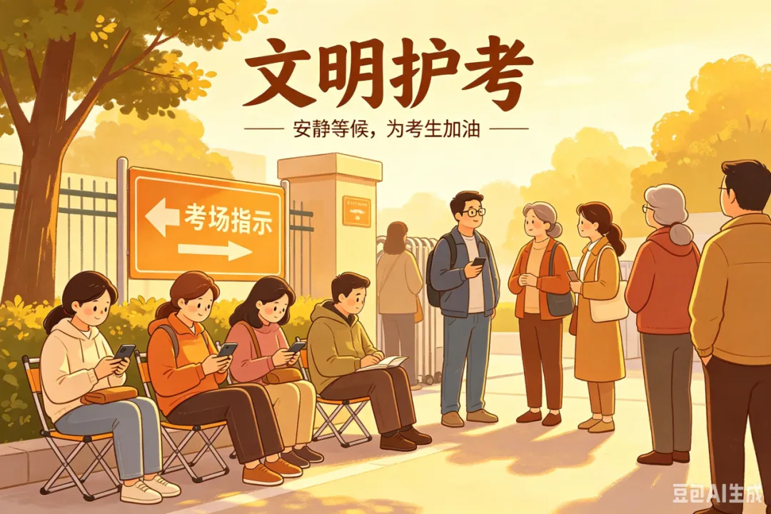 高考中考期间文明护考倡议书-第4张图片-四季读书网
