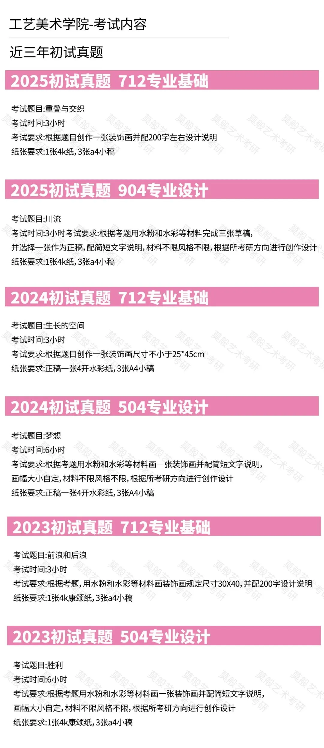 27广美手工艺考研全指南|内含导师/真题整理/往届报录比-第7张图片-四季读书网