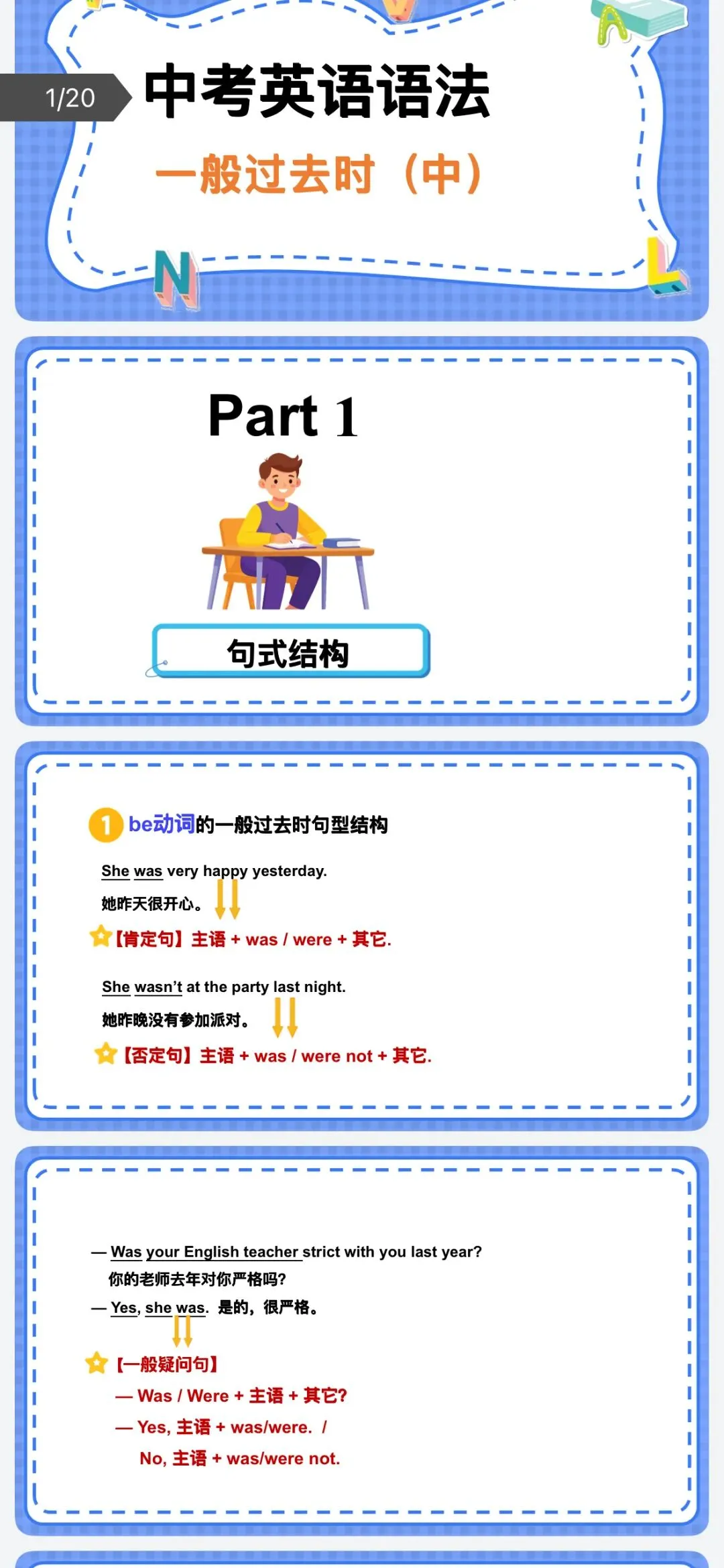 2026年中考英语:语法专项复习课件34份ppt(全国通用)完整电子版文档可下载-第29张图片-四季读书网