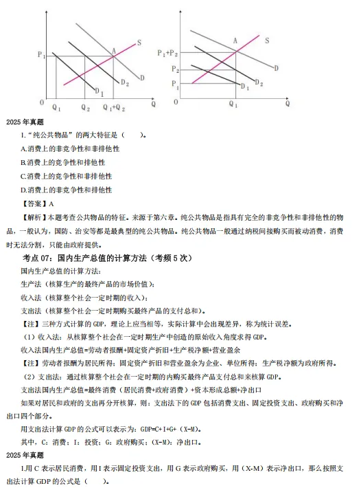 [真题考点精粹] 中经《经济基础》完整版直接刷!-第6张图片-四季读书网