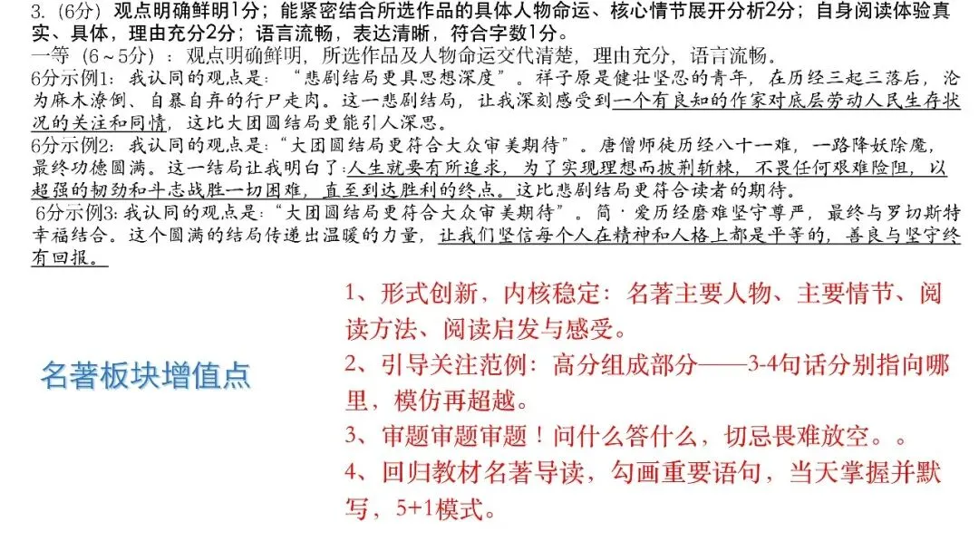 重要:中考语文复习注意事项-第3张图片-四季读书网