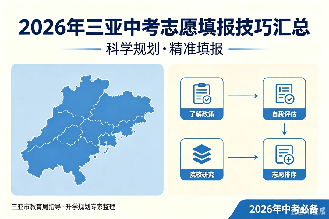 三亚中考志愿 填报技巧汇总-第2张图片-四季读书网