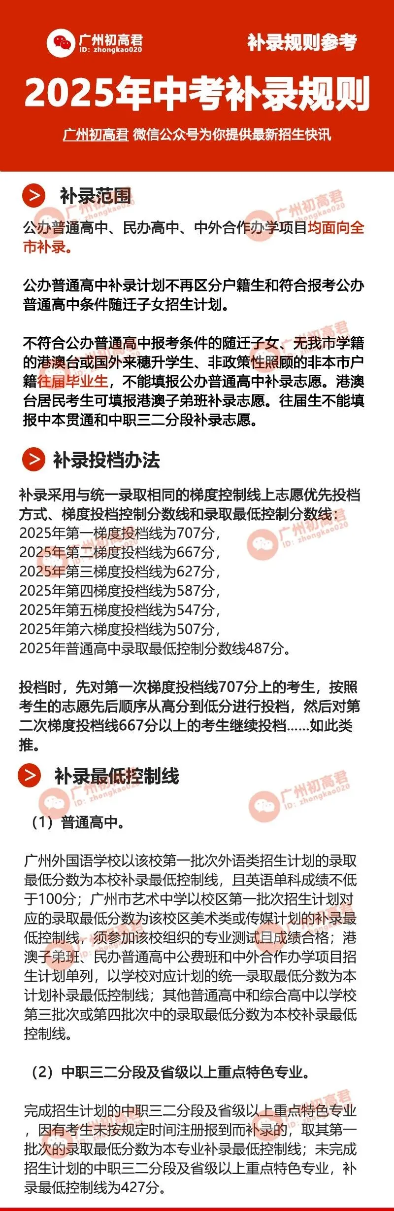 广州中考补录政策解读!-第4张图片-四季读书网