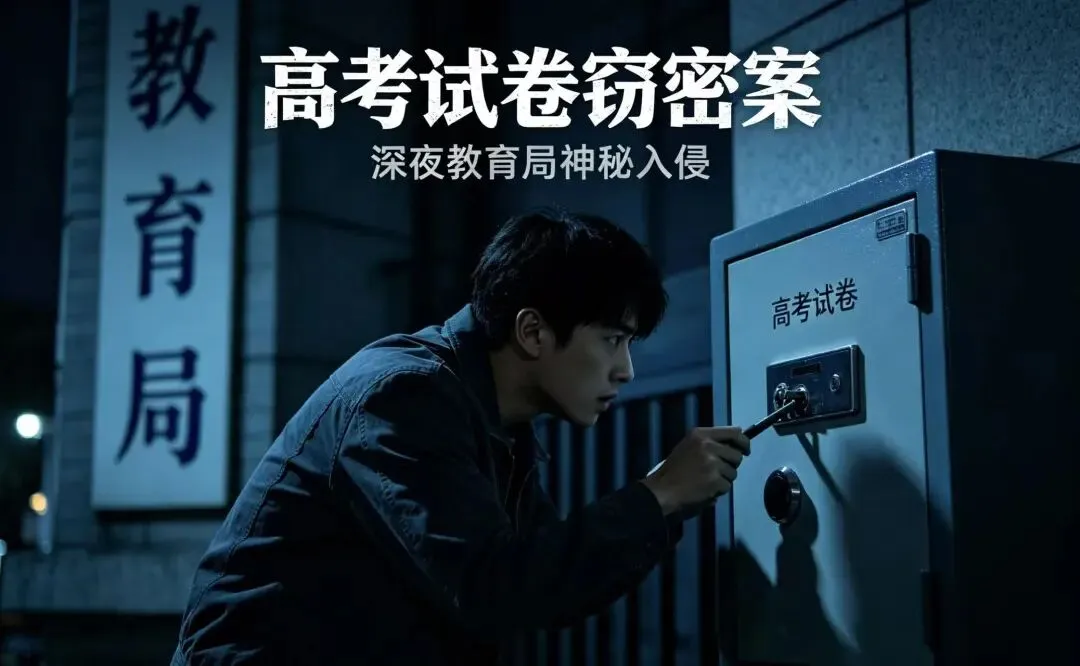 全国首例高考试卷被盗案!警惕!-第1张图片-四季读书网