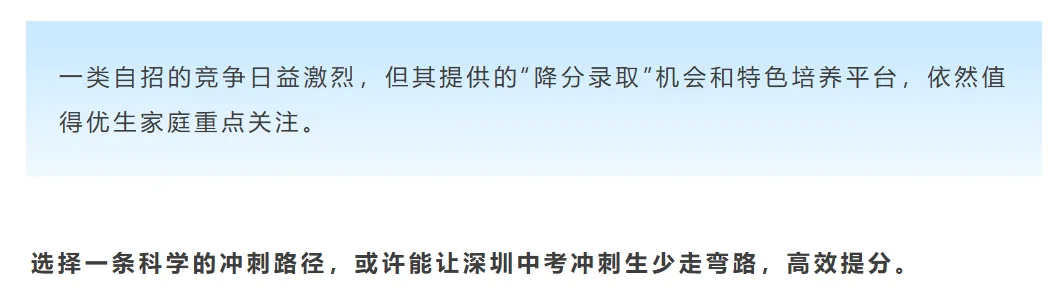 深圳中考 | 一类自主招生30+细分项目解读汇总,附简历模板!-第13张图片-四季读书网