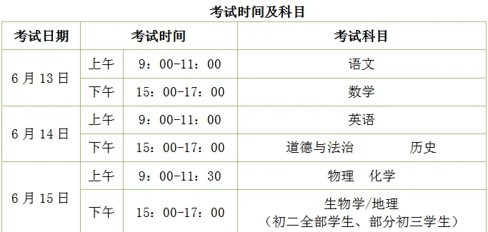 叙州区泥溪学校2026年中考放假告知书-第7张图片-四季读书网