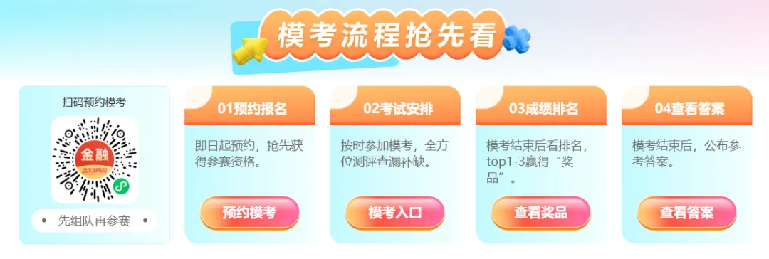 周日截止!银从考前最后一场模考大赛【临考预测卷】,速来终极PK!-第3张图片-四季读书网