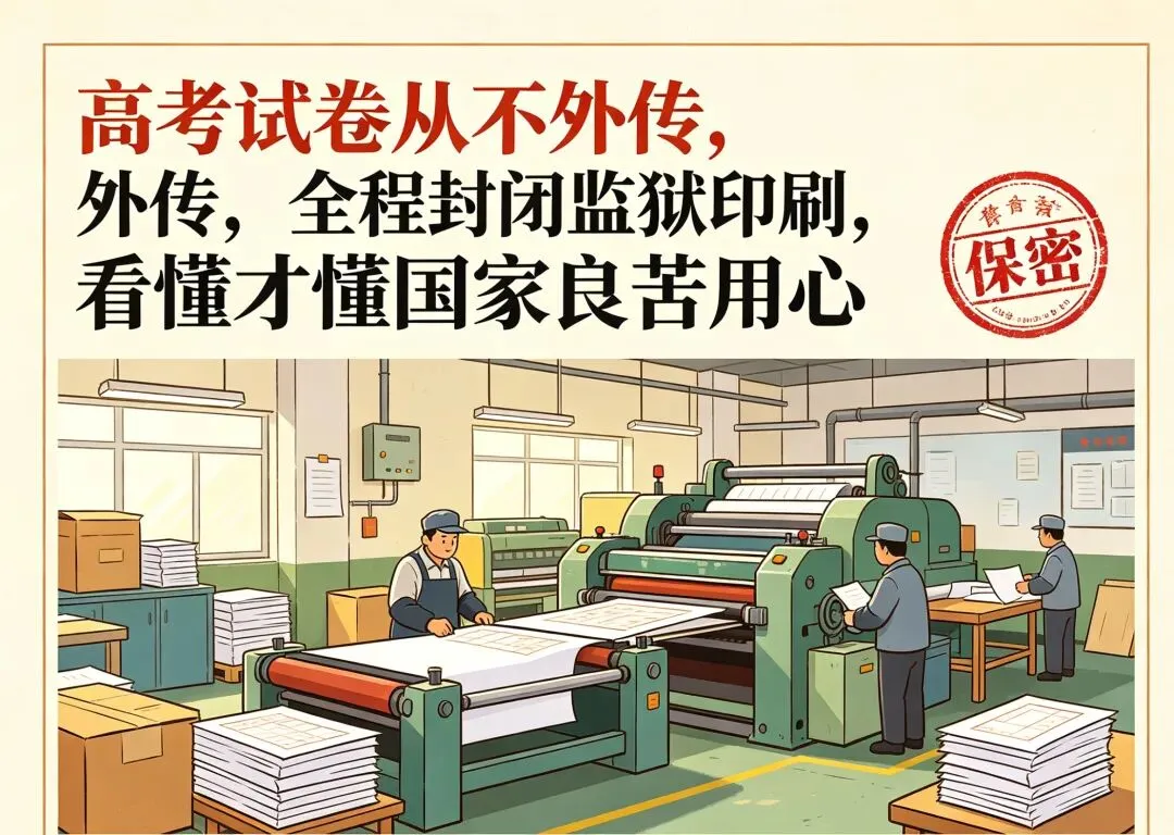  揭秘高考试卷严苛保密流程,守护万千考生公平 -第1张图片-四季读书网