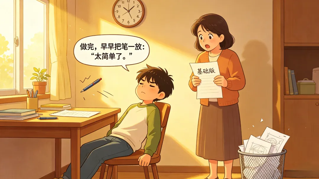 “没考纲、没真题、没法准备”的考试,怎么帮孩子应对?我做了一次实验-第2张图片-四季读书网
