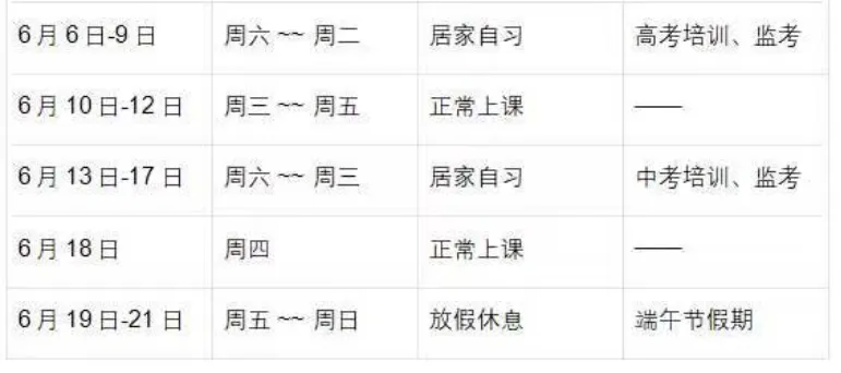 城关镇中心小学教育集团2026年高考、中考和端午节放假安排-第19张图片-四季读书网
