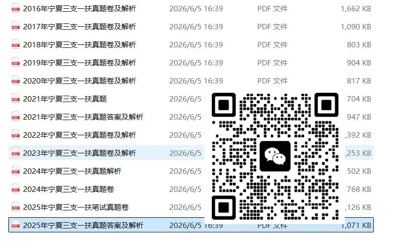 三支一扶历年真题来啦~-第1张图片-四季读书网