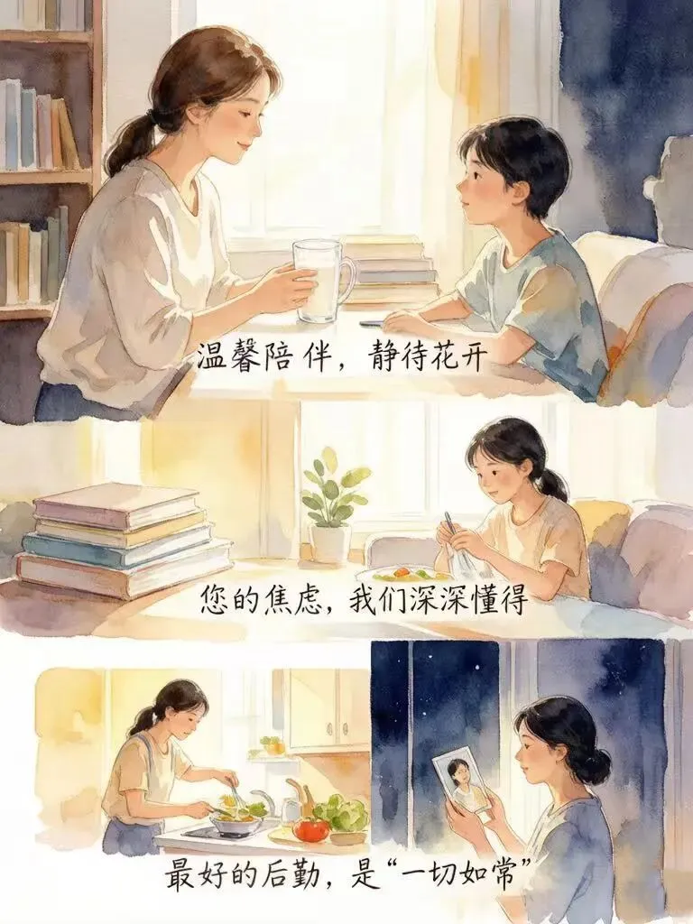中考加油站 | 致九年级家长的一封“陪伴指南”:不慌不忙,静待花开-第2张图片-四季读书网