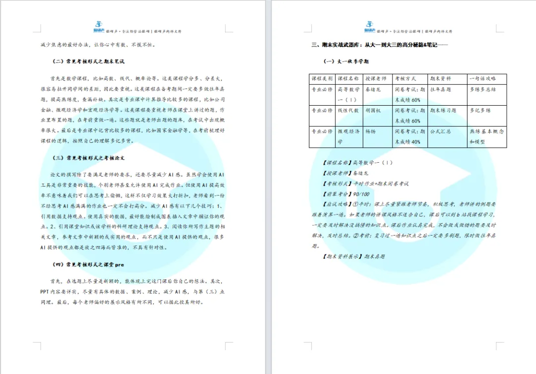 限时领取!中大春季学期期末真题+复习攻略(大一至大三全囊括)-第4张图片-四季读书网