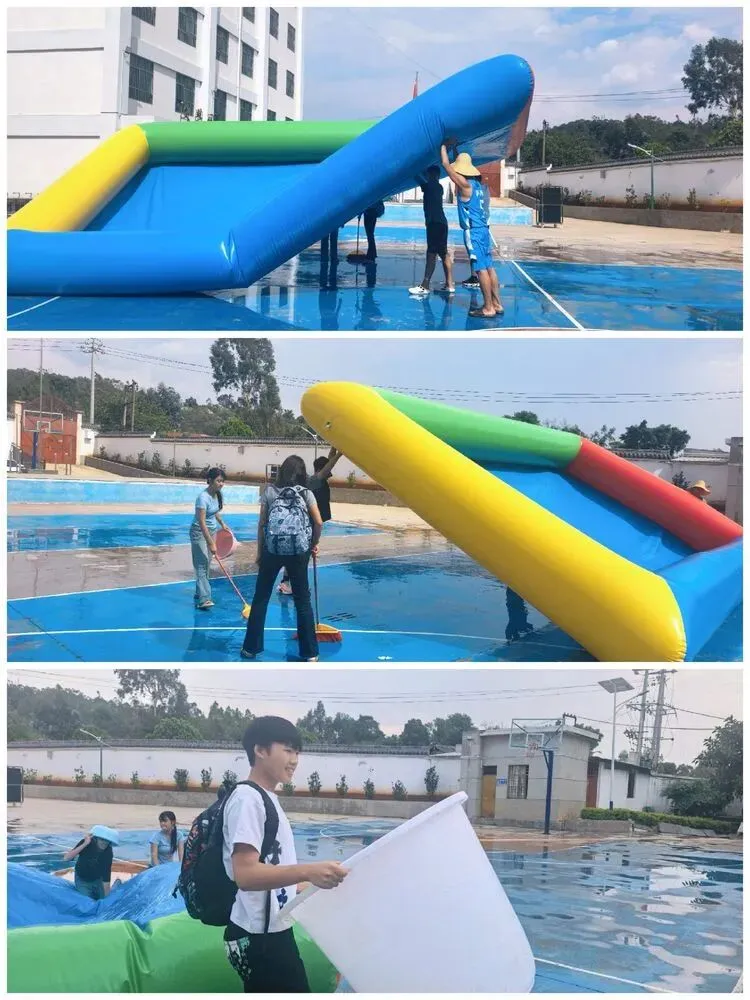 泼水释压助冲刺.凝心鼓劲战中考——竹园中学开展初三消暑减压泼水主题活动-第31张图片-四季读书网