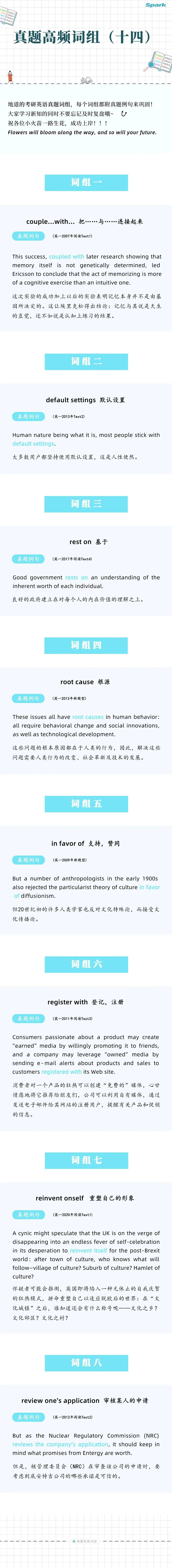 打卡上岸!考研真题高频词组 | Day14-第1张图片-四季读书网