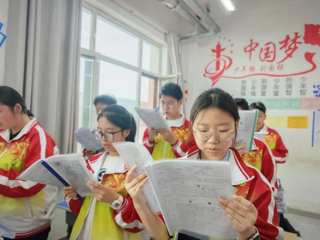 倒计时十天 晨读砺锋芒——成功中考二校全力冲刺中考-第12张图片-四季读书网