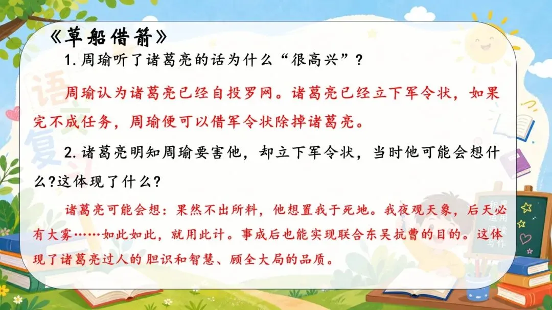 2026五下语文期末第二单元复习课件+试卷-第9张图片-四季读书网