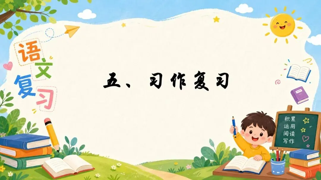 2026五下语文期末第二单元复习课件+试卷-第12张图片-四季读书网