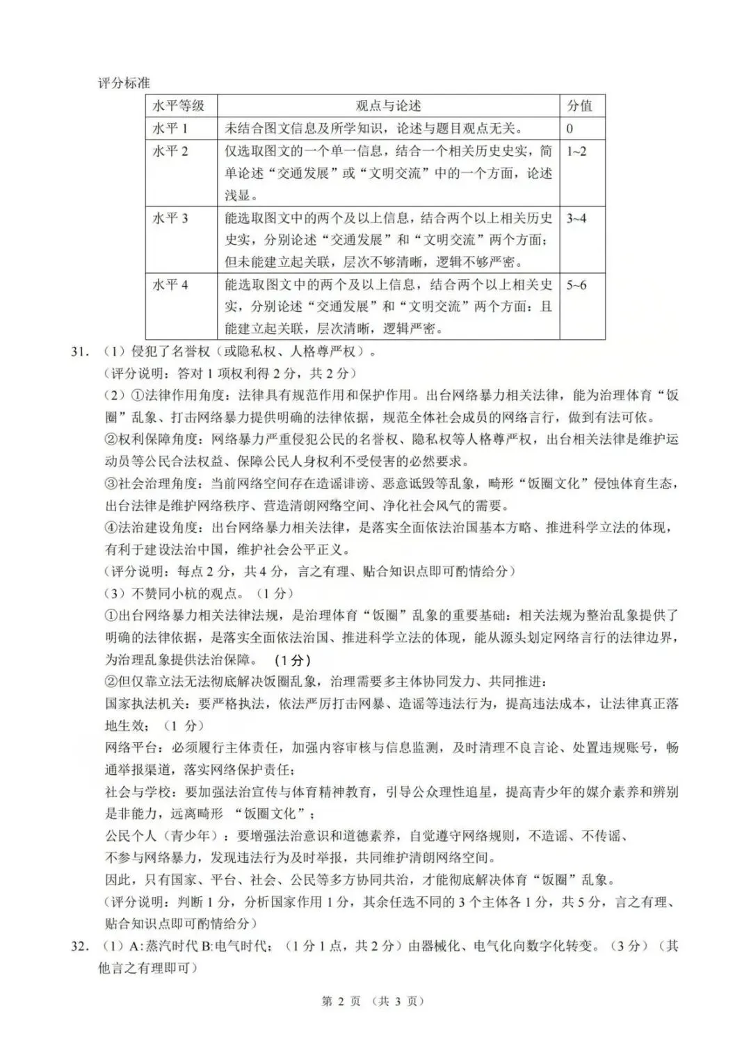 【中考二模·全科】2026.06浙江·名校发展共同体中考二模试卷含答案(语文、科学、英语、听力mp3、数学、社会)-第47张图片-四季读书网