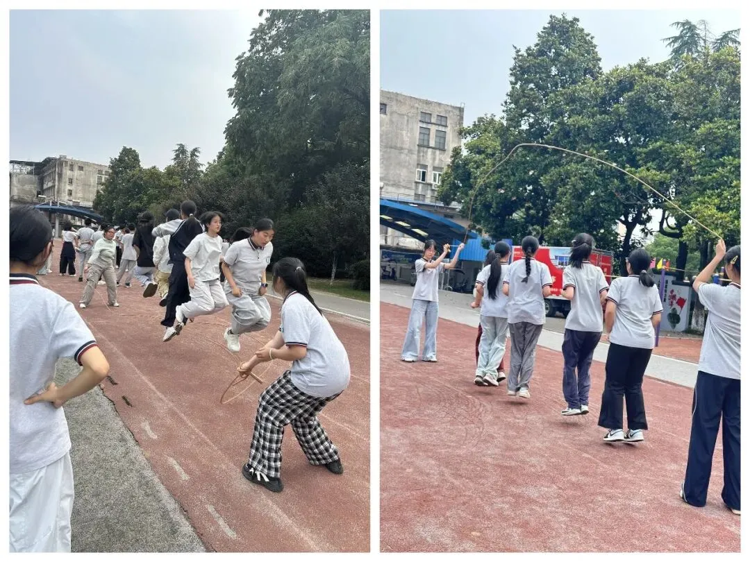 运动释压强体魄 凝心聚力迎中考-第1张图片-四季读书网