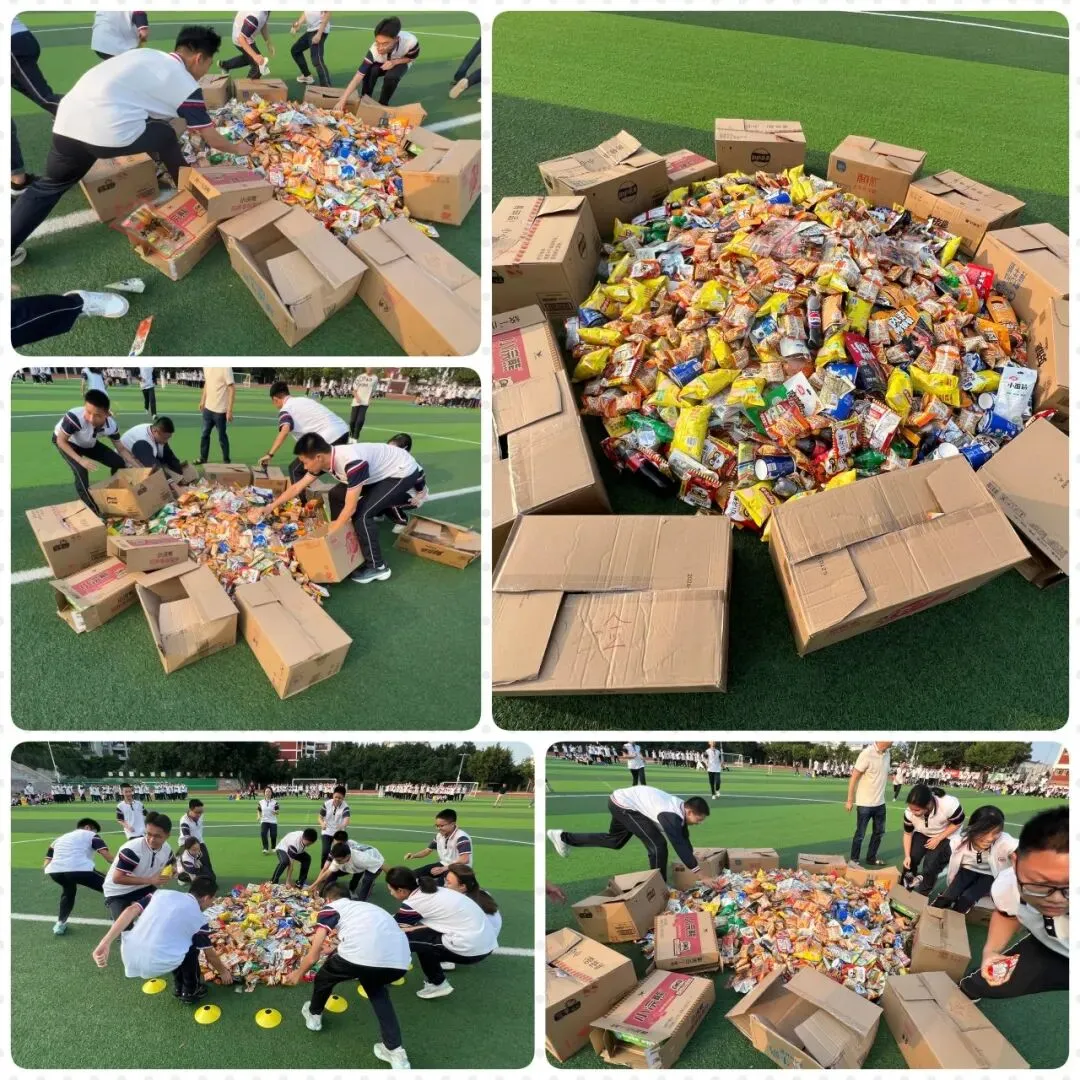 趣味接力减压赋能,凝心聚力迎战中考――南安市实验中学开展毕业班趣味减压活动-第11张图片-四季读书网