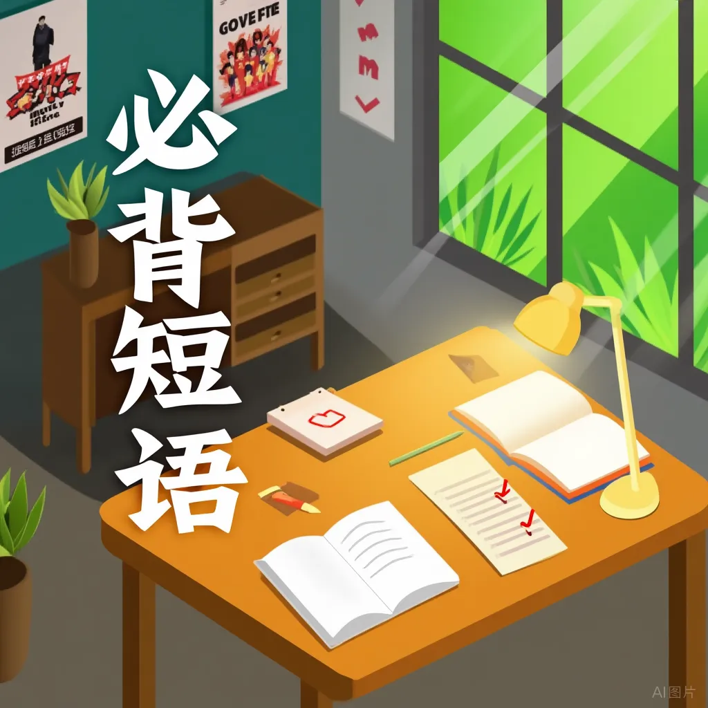 2026中考英语冲刺:必背短语!-第1张图片-四季读书网