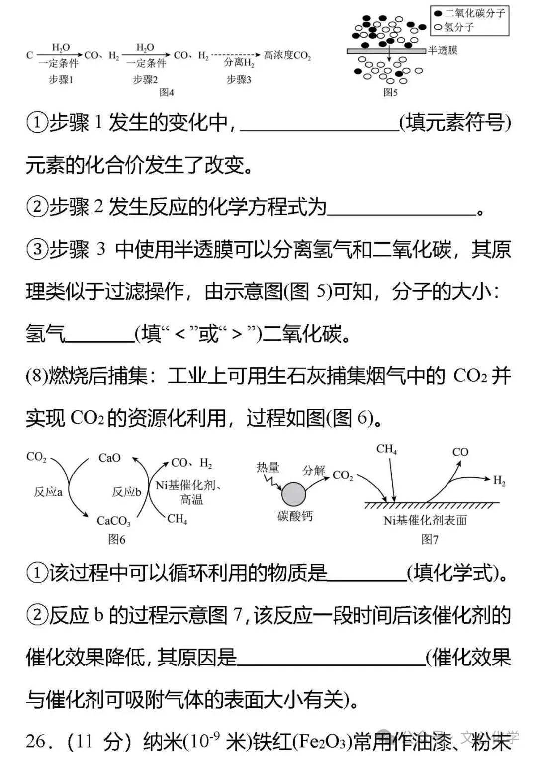 2026年中考化学全真模拟黑马卷1(分享打印版)-第19张图片-四季读书网