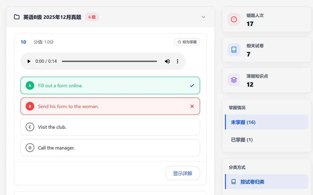 6月14日英语B级考前冲刺:真题到底怎么刷,才最有效?-第16张图片-四季读书网