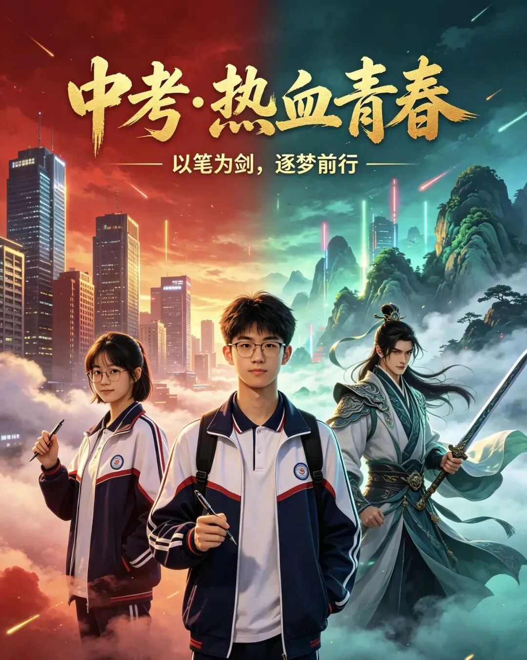 无人扶我青云志,我自执笔赴中考!致全力以赴的苏州少年-第2张图片-四季读书网