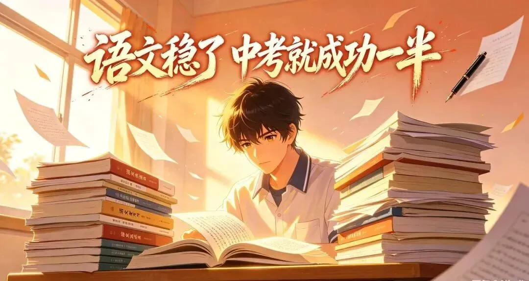 语文稳了,中考就成功了一半!@2026中考生-第1张图片-四季读书网 语文稳了,中考就成功了一半!@2026中考生-第1张图片-四季读书网
