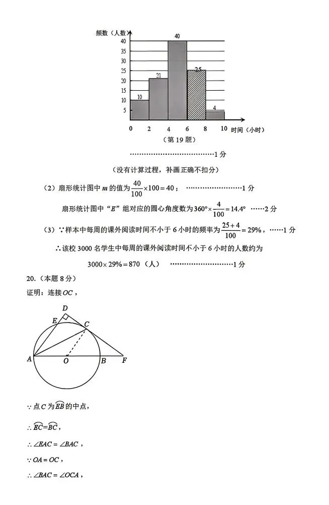 几套高质中考数学试卷!高考4天,供中考生在家练手!-第34张图片-四季读书网