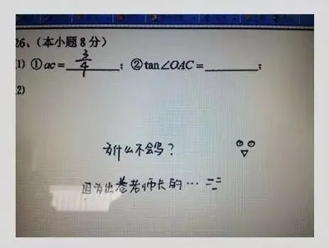 网阅试卷的真面目-第28张图片-四季读书网