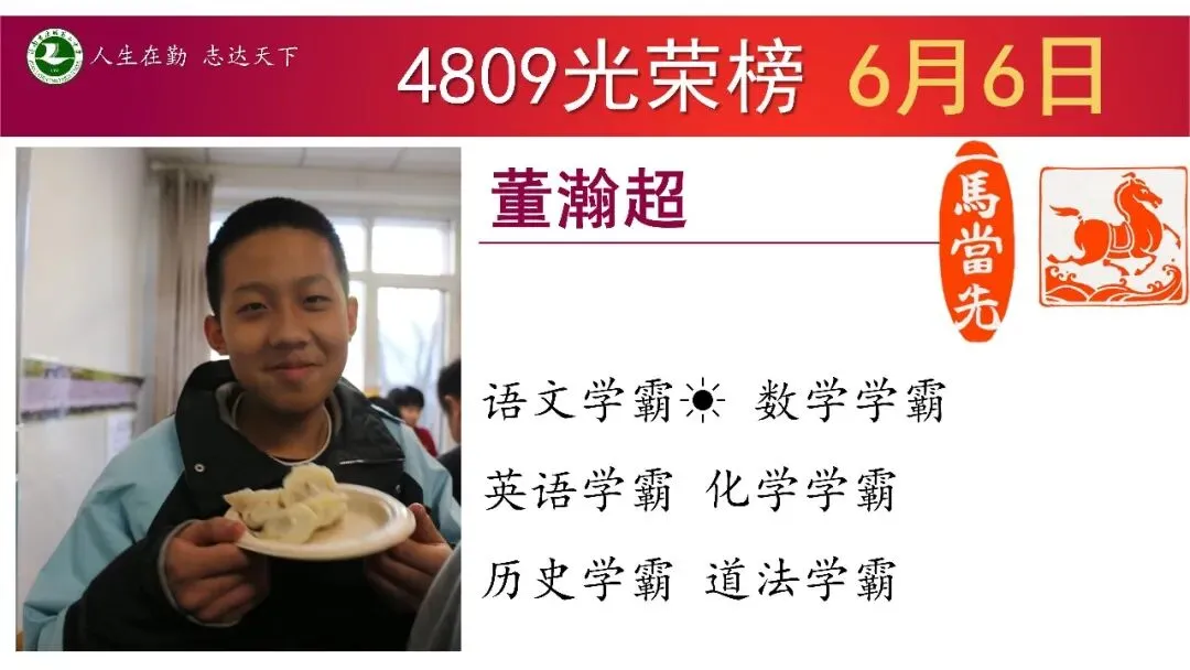 6月6日星期6“班级光荣榜”丨模拟考试考好了,要让它更好;考差了,也不是坏事!当下你在做什么,才算数!-第39张图片-四季读书网
