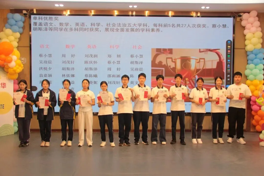 凝心聚力迎中考  表彰奋进启鹏程——灵溪镇渡龙学校九年级模考表彰大会-第21张图片-四季读书网