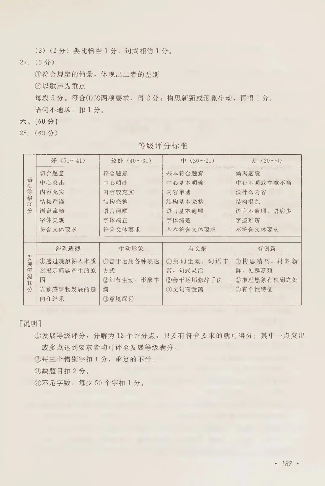 2000年高考试卷语文-第11张图片-四季读书网
