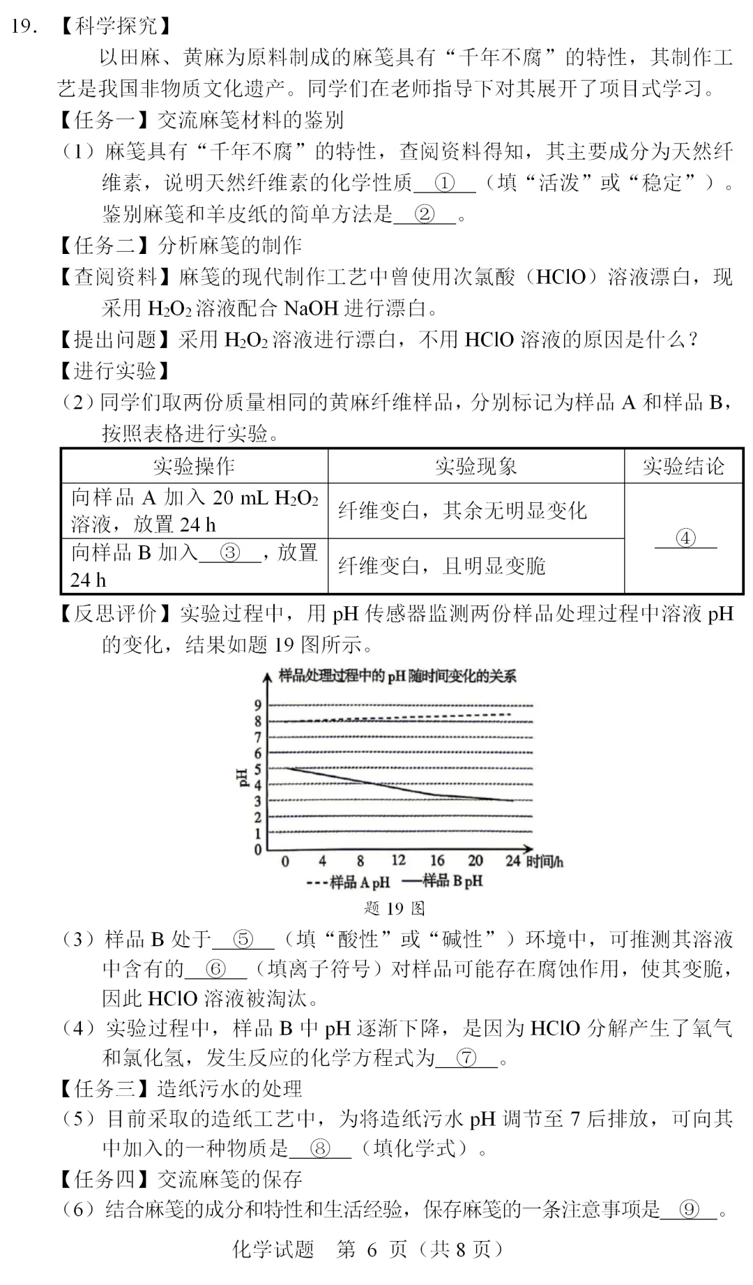 冲刺2026年中考化学卷02(6月6日)-第9张图片-四季读书网