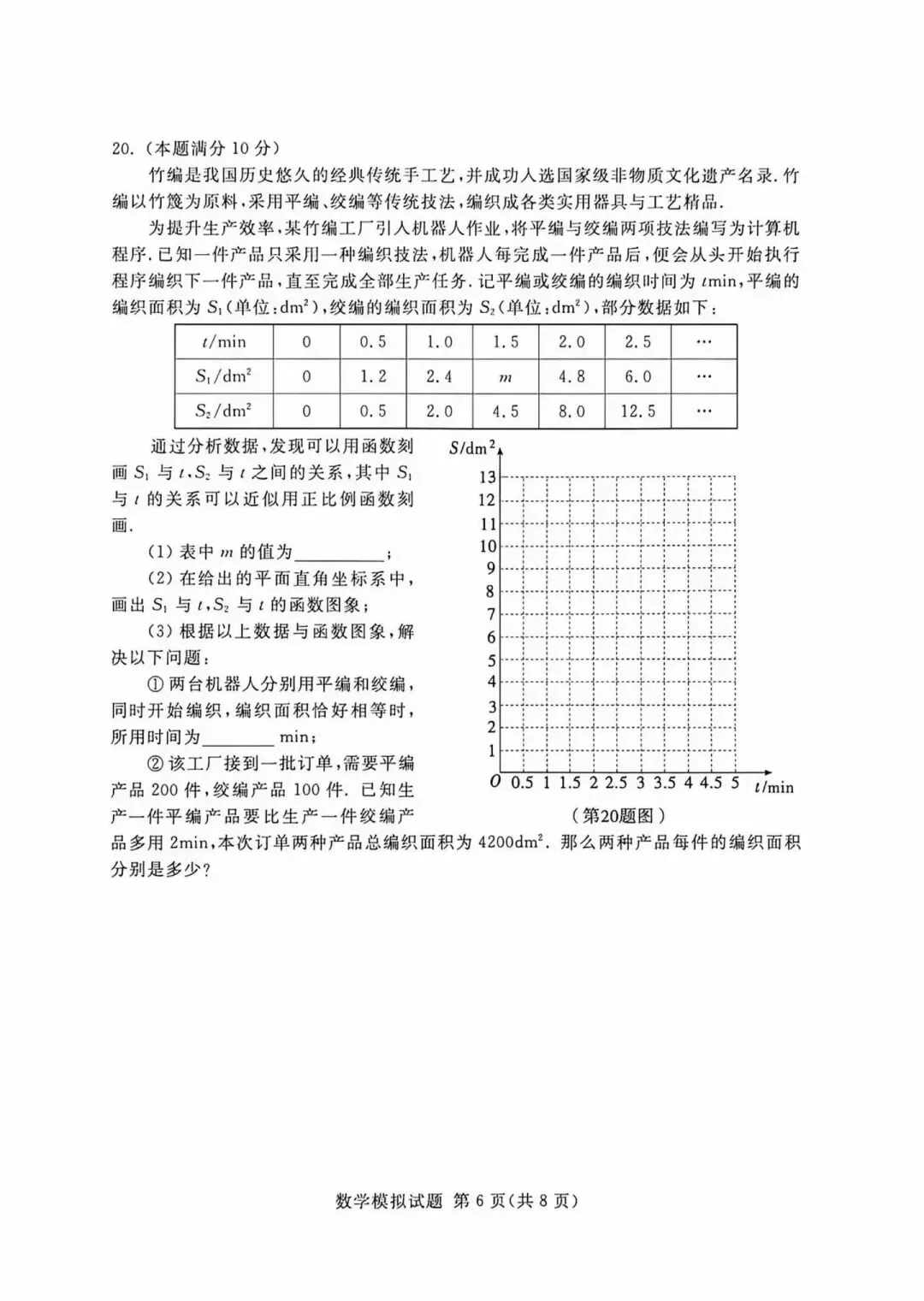 2026年山东省临沂市兰山区中考二模数学试卷附答案-第6张图片-四季读书网