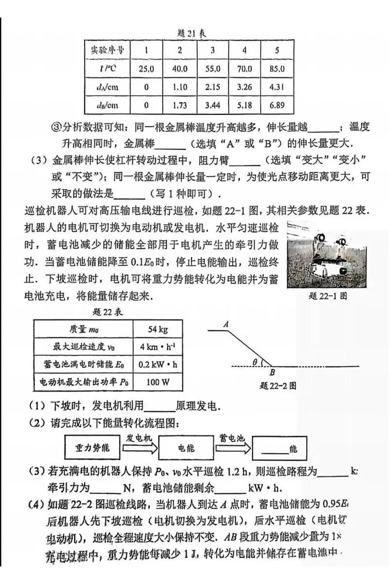 2026年中考备考必看!2025年东莞中考物理真题及解析-第10张图片-四季读书网 2026年中考备考必看!2025年东莞中考物理真题及解析-第10张图片-四季读书网