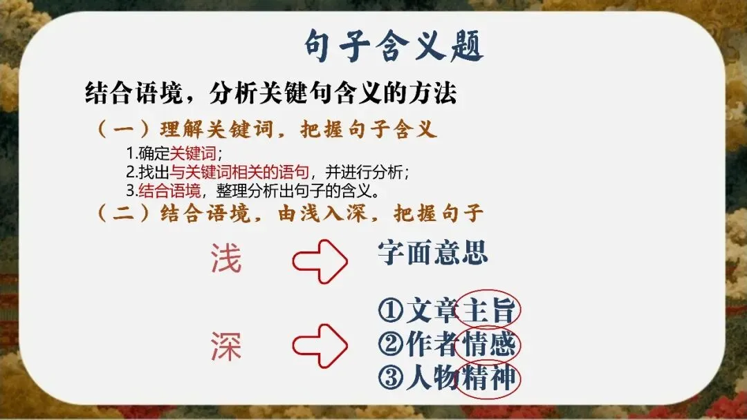 初三下语文九年级中考考前冲刺主题班会三年磨一剑课件-第37张图片-四季读书网