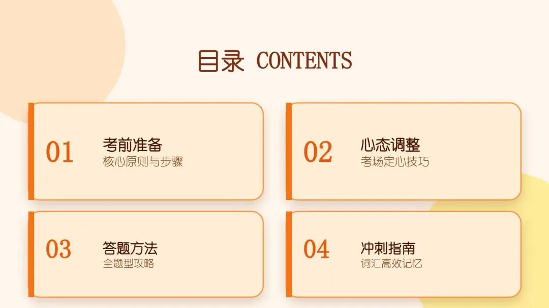中考英语考前最后一次课这样上!稳住心态和巧用技巧-第2张图片-四季读书网