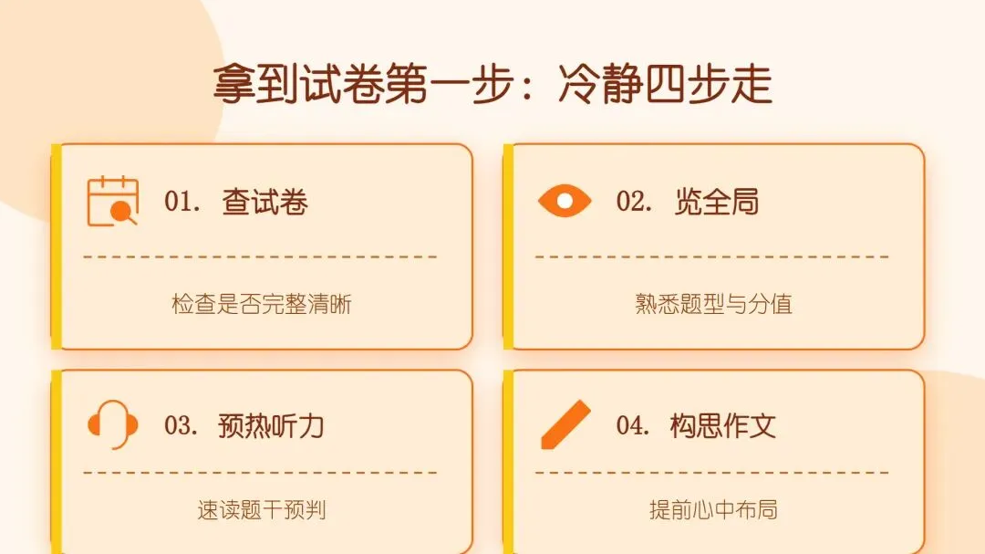 中考英语考前最后一次课这样上!稳住心态和巧用技巧-第4张图片-四季读书网