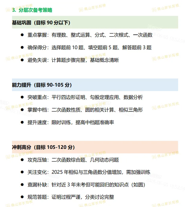 今年中考数学会怎么考?近五年数学中考题型分值&高频考点汇总→-第6张图片-四季读书网